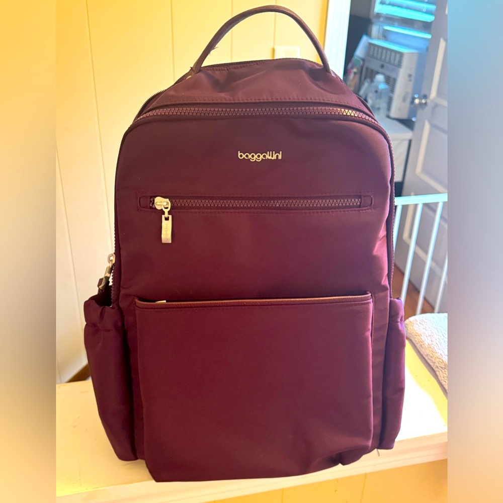 Baggalini Tribeca Expandable Laptop Backpack